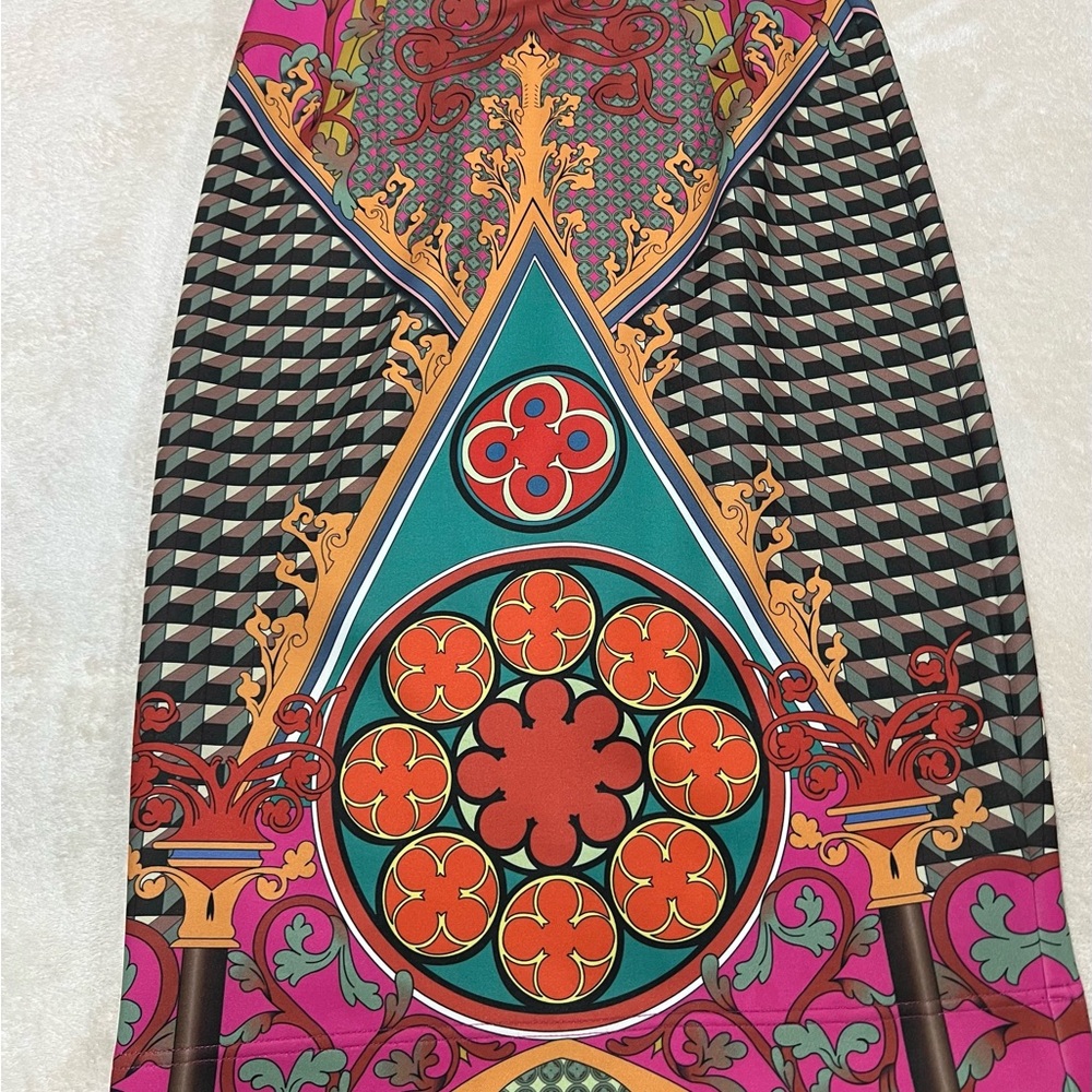 Anthropologie Rambutan Pencil Skirt by Pankaj & Nidhi Size L
